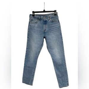 Levi's Light Blue 501 Jeans S W27 L28 GUC